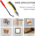 2PCS Upholstery and Construction Staple Remover with Tack Puller Tool, Nail Puller, Carpet Remover, for Removing Various Staples for Furniture, Fl...