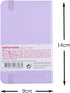Tarence T9314-131M 452124 Art Creations Sketchbook, Drawing Notebook, 3.5 x 5.5 inches (9 x 14 cm), Pastel Violet...