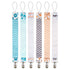 Babygoal Pacifier Clips - 6 Pack Holder for Boys & Girls, Fits Most Pacifier Styles & Teething Toys...
