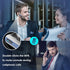 Bluetooth Headset with Microphone, Wireless Earpiece with Charging Case for Cellphones, PC, Single Ear Headset with Mute for Trucker Driver, Remot...