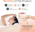 KAMEDIS Fillable Scalp Massager Brush - Silicone Gentle Scalp Scrubber, Exfoliator & Dandruff Scrub Away - Use On Shower with Shampoo for Scalp Sc...