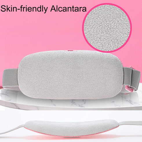 Portable Cordless Menstrual Heating Pad with 3 Heat Levels and 3 Vibration Massage Modes, Fast Heating Belly Wrap Belt, Back or Belly Pain Relief ...