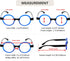 Eyekepper 4 Pack Round Reading Glasses for Women Retro Readers Eyeglasses...