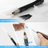 Gomake Wallpaper Smoothing Tool Wallpaper Brush Tools Kit with Felt Squeegee Craft Precision Knife for Paper Peel and Stick Wallpaper Car Wrap Vin...