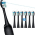 6 Pack Toothbrush Replacement Heads Compatible with WaterPik Sonic Fusion 2.0, FitMount Flossing Brush Head Fit for Water-Pic SF-01 SF-02 and 2.0 ...