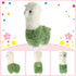 2 Pieces Llama Stuffed Animal 10 Inches Cute Llama Alpaca Plush Toy Gifts for Girls Boys Birthday Home Wedding Christmas Party Decorations(Green, ...