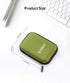 ORICO Hard Drive Case 2.5 inch External Drive Storage Carrying Bag Waterproof Shockproof with Inner Size 5.5x3.5x1.0inch for Organizing HDD and El...