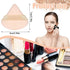 Pimoys 6 Pieces Powder Puff Face Triangle Makeup Sponge Soft Velour Puffs for Loose Powder Setting Powder Blender Foundation Sponge Beauty Makeup ...
