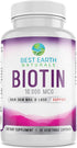 Biotin 10,000mcg - Extra Strength Biotin Vitamin Supplement to Support Hair Growth, Strong Nails, Long Eye Lashes and Healthy Skin...