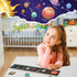 Solar System Puzzle for Kids 3-6, Wooden Space Toys for Kids, Planets for Kids, Preschool Learning Activities, Gift for Boys, Girls...