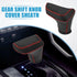 Automatic Gear Shift Knob Cover Sheath Transmission Boot Shift Lever for Hyundai Elantra 2021-2023 Faux Leather Red Stitches...