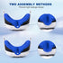 2Pcs VR Face Pad for Oculus/Meta Quest 3,Washable Anti Leakage Light and Anti Sweat Face Cushion Replacement(Red+Blue)......