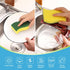 AIDEA Heavy Duty Scrub Sponge-12 Count, Kitchen Dish Sponge, Stink-Free Cleaning Sponge, Effortless Cleaning Eco Scrub Pads for Dishes,Pots,Pans A...