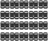 3/8 Inch, 120 Pack Black Plastic Side Release Buckle for Paracord Bracelets (3/8")...