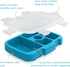 Bentgo® Kids Prints Tray with Transparent Cover - Reusable, BPA-Free, 5-Compartment Meal Prep Container with Built-In Portion Control for Healthy ...
