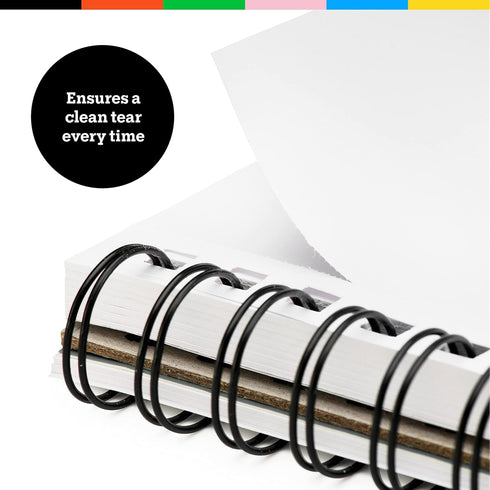 Art-N-Fly Sketchpad for Travel and Portable Sketch Work - Two Pack Spiral Bound 200 Sheets Total - Pad 70lb/100g for Drawing (5.5x8.5")...