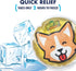 Fit & Fresh Cool Coolers Children's Boo Boo Flexible Gel Ice Pack, 4x4”, Reusable Cold Compress for Minor Injuries, 3 Pack, Cats & Dogs, Small, As...