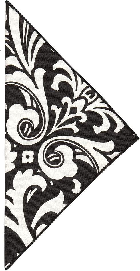 Cloth Napkins Black and White Wedding Table Decor Backyard Party Reception Black and White Table Linens, Linen Napkins All Cotton Dinner 18"x18" S...