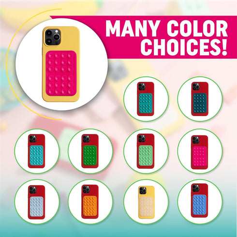 Silicone Double-Sided Suction Phone Case Detachable Mount - Hands-Free, Strong Grip Holder for Selfies & Videos - iPhone & Android Compatible - 2....