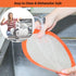 Round Silicone Baking Mats for 10 inch Cake Pan, 10 Inch Cake Mat/Tortilla Press Liner/Pizza Mat/Dough Mat for Cake/Tortilla/Pie/Pizza/Dough/Pastr...