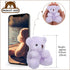 Threan 8 Pcs Mini Plush Bears 4'' Small Bear Bulk Stuffed Animal Toys Tiny Soft Bear Doll Present Stuffers for Keychain Baby Shower Party Favors S...