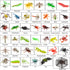 39 Pack Insects and Bugs for Kids,Assorted Plastic Bug Toys Fake Insects Educational Party Favors...