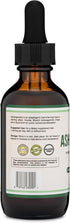 Ashwagandha Organic Drops for Stress Relief (1,200mg, 60 Servings) Ashwagandha Tincture for Adrenal Support and Cortisol Manager (Vegan Safe, Glut...