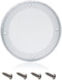 Fielect 8" Speaker Grill Cover White Speaker Grill Mesh Round SubWoofer Grille Car Speaker Grill Cover Guard Protector Replacement...