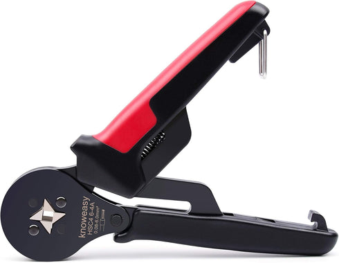 Knoweasy Ferrule Crimping Tool, Mini Ferrule Crimp Tool for 0.08-6.0mm²/AWG28-10, Professional Wire Ferrule Crimper for Electrical Terminals, Hand...