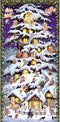 Alexander Taron Importer 11641 Korsch Advent-Tree Tower-23.75" H x 11.5" W x .1" D, White...