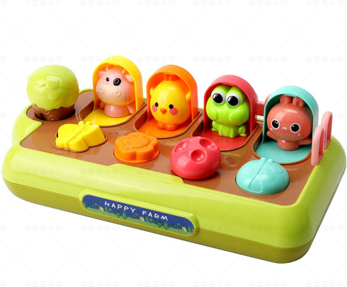 Baby Pop Up toy, Educational Fun with Cute Animals for Toddlers (ZOO)...