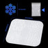 NiArt Epoxy Resin Silicone Plaster Snowflake Coaster Molds 4PCS 4.17" DIY Craft Mold with Edges, Casting Art Handcraft Home Restaurant Holiday Orn...