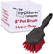 8" Pot & Dish Cleaning Brush by FryOilSaver Co., Dish Scrubber w/Stiff Bristle Brush for Kitchen Cleaning Tough Stain, Dishes, Pot, Pan, Sink, Sto...