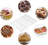 TeamFar Baking Rack, Cooling Roasting Rack Stainless Steel for Baking Sheet Oven Pan, Healthy & Rust Free, Oven & Dishwasher Safe - Set of 3 (15.2...