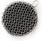 Solo Stove Cast Iron Scrubber, Food Safe, Heat Resistant, Rust Resistant, 304 Stainless Steel Cleaner Chainmail Cast Iron Cleaner, Durable Silicon...
