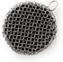 Solo Stove Cast Iron Scrubber, Food Safe, Heat Resistant, Rust Resistant, 304 Stainless Steel Cleaner Chainmail Cast Iron Cleaner, Durable Silicon...
