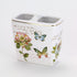 Avanti Linens - Toothbrush Holder, Ceramic Bathroom Accessories, Artsitic Home Decor (Butterfly Garden Collection)...