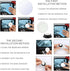 Blind Spot Mirror,2" Round HD Glass Frameless Convex Rear View Blind Spot Mirrors,360° Wide Angle Side Rear View Mirror for Car SUV and Trucks (2 ...