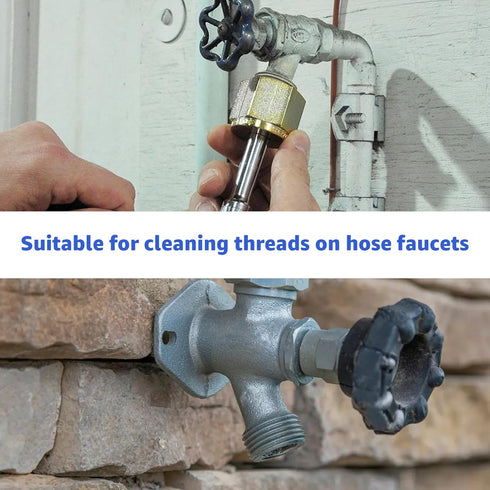 05265 Thread Cleaner Tools,for most of The ordinary faucet,Width 1.25 inches Hose Thread Cleaner...