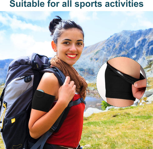 4 Pcs Diabetes Arm Band Diabetes Sensor Cover Washable Reusable Diabetic Sensor Armband Sleeve for Diabetic Supplies Sports(Small/Medium)...