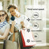 VEMONT Handheld Fan, Mini Portable Hand Fan with 2500mAh Rechargeable Battery,Personal Pocket Hand Held Fan with 3 Speeds(3-10H Working Time),Supe...