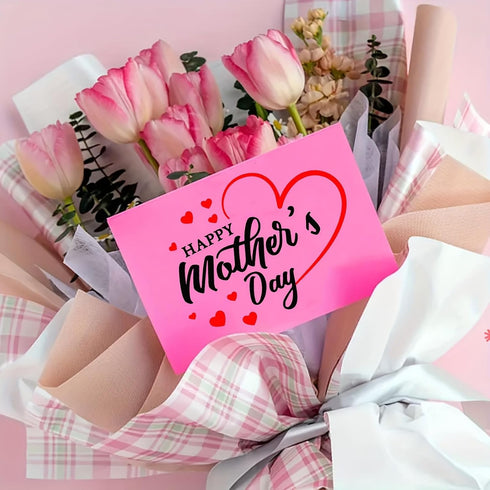 Love Mom Silk Screen Stencils,Mother's Day Mesh Transfers Chalk Paste Screen Printing Stencil Reusable Stencils for Craft,Fabric,Self Adhesive Ste...