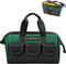 12 Inch Tool Bag for Men,Multi-Pockets Wide Mouth Tool Tote,Tool Bags with Waterproof Soft Bottom,Heavy Duty Tool Bag Organizer Specially Designed...