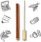 Cigar Draw Enhancer Tool QBOSO Travel Cigar Draw with Wooden Case,Getting More 30% Benefit for Each Shot. (pro)...