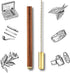 Cigar Draw Enhancer Tool QBOSO Travel Cigar Draw with Wooden Case,Getting More 30% Benefit for Each Shot. (pro)...