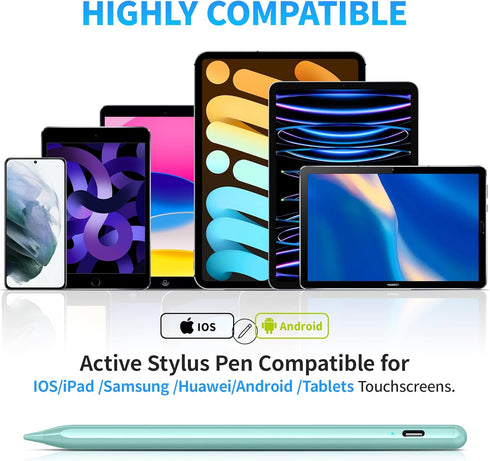 Stylus Pens for Touch Screen, DRYMOKINI Stylist Pen Compatible for Android and iOS Tablet/Phones, Rechargeable Universal Stylus Pencil Compatible ...