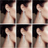 Sureio 6 Pairs Long Earrings Silver Chandelier Tassel Dangle Earrings for Women Wedding Prom Party Jewelry Fringe Rhinestone Earrings Boho Tassel ...
