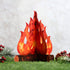 Boao 6 Set Fake Fire Fake Flame Camping Decoration 3D Cardboard Campfire Centerpiece Artificial Flames Campfire Party Decoration for Camp Bachelor...