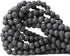 8mm 45PCS Black Lava Volcanic Stone Gemstone Round Loose Beads for Jewelry Making 1 Strand 15"...