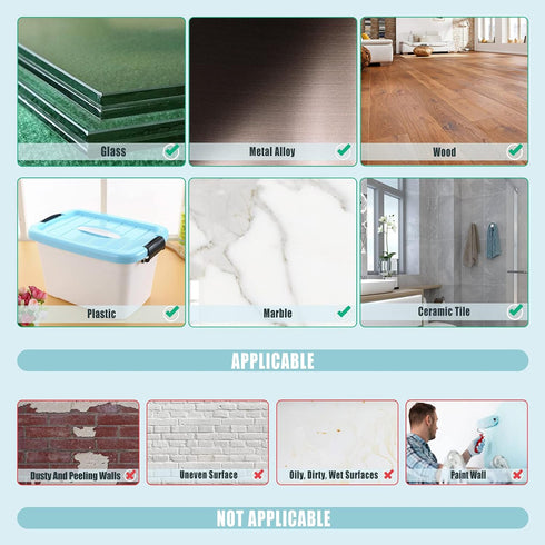 15 Sets 1x4 inch Strips with Adhesive,Heavy Duty Hook and Loop Tape,Carpet Tape,Rug Tape,Strength Backing,Fixing Installing Tape,Wall Hanging No P...